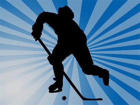 hockey player Stock Photo - Budget Royalty-Free & Subscription, Code: 400-04884575