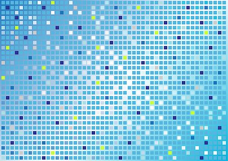 pixelated - Abstract Background - Squares on Blue Gradient Background Stock Photo - Budget Royalty-Free & Subscription, Code: 400-04886218