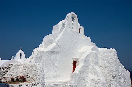 simsearch:400-04898640,k - Church of Panagia Paraportiani in Chora,  Mykonos, Greece. Stock Photo - Budget Royalty-Free & Subscription, Code: 400-04887139
