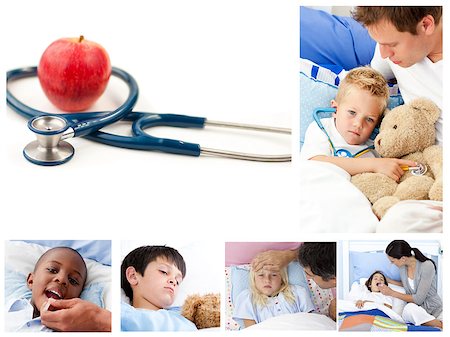 sad african children - Collage of sick children Stock Photo - Budget Royalty-Free & Subscription, Code: 400-04881403
