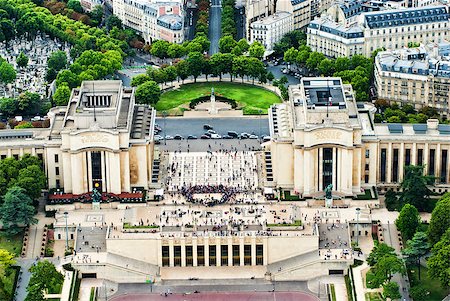 simsearch:400-06924255,k - Aerial view from top of Eifell tower Stock Photo - Budget Royalty-Free & Subscription, Code: 400-04882946