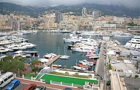 Monaco harbour, Monte Carlo Stock Photo - Budget Royalty-Free & Subscription, Code: 400-04895074