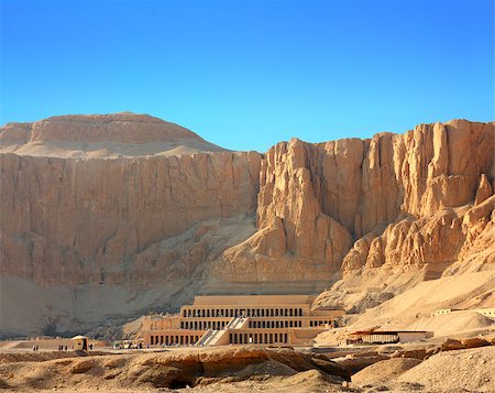 simsearch:400-05098768,k - famous ancient temple of Hatshepsut in Luxor Egypt Stock Photo - Budget Royalty-Free & Subscription, Code: 400-04895906