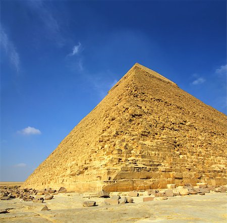 simsearch:400-05098768,k - famous ancient egypt Cheops pyramid in Giza Cairo Stock Photo - Budget Royalty-Free & Subscription, Code: 400-04895909