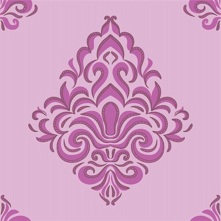 pink scroll background - seamless pattern - patterns on a pink background Stock Photo - Budget Royalty-Free & Subscription, Code: 400-04899389
