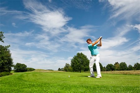 peg - An image of a young male golf player Stock Photo - Budget Royalty-Free & Subscription, Code: 400-04904135