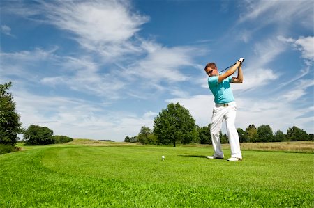 peg - An image of a young male golf player Stock Photo - Budget Royalty-Free & Subscription, Code: 400-04904136