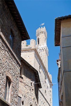 On the streets of Volterra, Tuscan, Italy Stock Photo - Budget Royalty-Free & Subscription, Code: 400-04904225