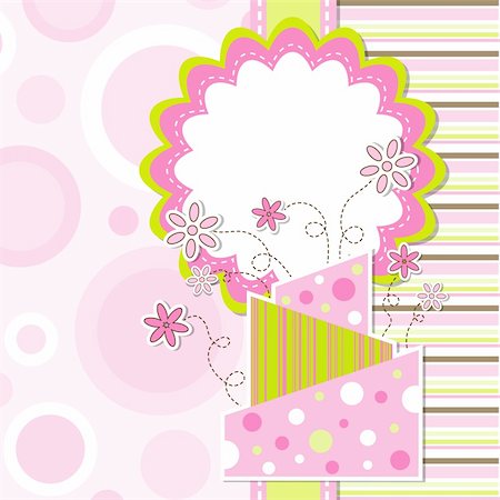 Template greeting card, vector illustration, eps10 Stock Photo - Budget Royalty-Free & Subscription, Code: 400-04906644