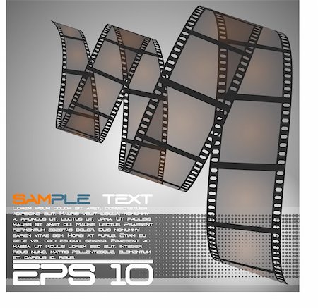 film (material) - film strip Stock Photo - Budget Royalty-Free & Subscription, Code: 400-04907239