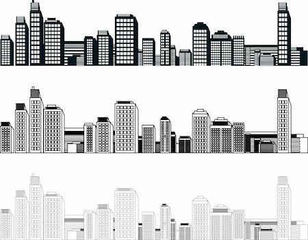vector cities Stock Photo - Budget Royalty-Free & Subscription, Code: 400-04907267