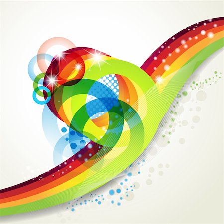 simsearch:400-06355883,k - Colorful background with circles Stock Photo - Budget Royalty-Free & Subscription, Code: 400-04915092