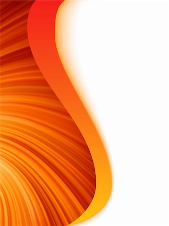 simsearch:400-04910017,k - Orange red and white abstract wave burst. EPS 8 vector file included Stock Photo - Budget Royalty-Free & Subscription, Code: 400-04910017