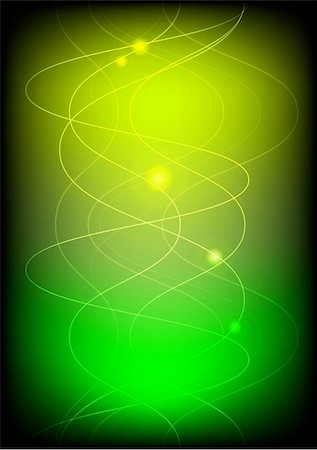 simsearch:400-04213608,k - Abstract Background - Glowing Waves on Black Background Stock Photo - Budget Royalty-Free & Subscription, Code: 400-04910200