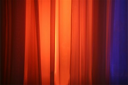 simsearch:632-05604064,k - Spot Lights Against Curtain Red and Blue Background Design Stock Photo - Budget Royalty-Free & Subscription, Code: 400-04933301