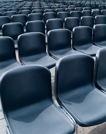 Rows of empty seats waiting for the audience Stock Photo - Budget Royalty-Free & Subscription, Code: 400-04933507