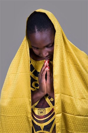 evangelist - Young woman Zimbabwe, traditional clothing, Christian look Stock Photo - Budget Royalty-Free & Subscription, Code: 400-04946252