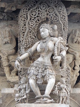 Apsara at Belur's Kesava Temple Stock Photo - Budget Royalty-Free & Subscription, Code: 400-04940466