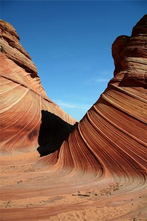 swirling rock formation - Vermilion Cliffs National Monument - North Coyote Buttes Stock Photo - Budget Royalty-Free & Subscription, Code: 400-04941058