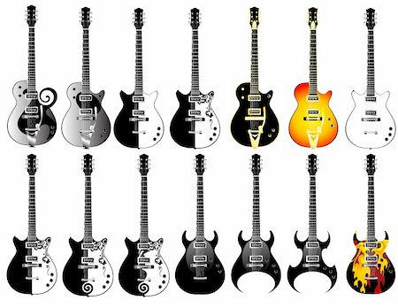 simsearch:400-04616019,k - guitars Stock Photo - Budget Royalty-Free & Subscription, Code: 400-04956351