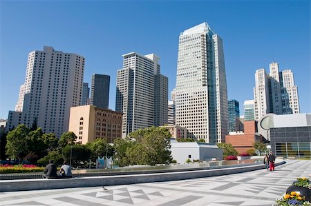 Yerbabuena center for the arts downtown San Francisco California Stock Photo - Budget Royalty-Free & Subscription, Code: 400-04951322