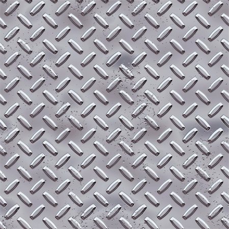 skid marks - a large sheet of rough and pitted nickel, silver or alloy diamond or tread plate Stock Photo - Budget Royalty-Free & Subscription, Code: 400-04951532