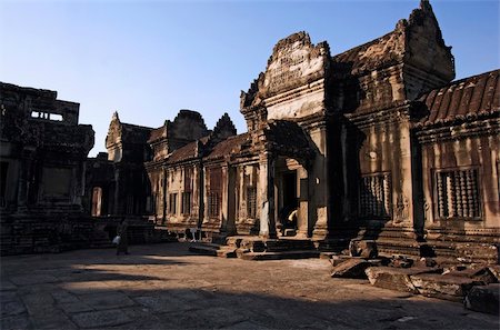simsearch:400-04592511,k - The Angkor wat carving architecture internal view. Stock Photo - Budget Royalty-Free & Subscription, Code: 400-04953817