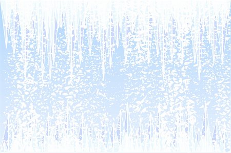 Abstract vector illustration of ice and snow Stock Photo - Budget Royalty-Free & Subscription, Code: 400-04961296