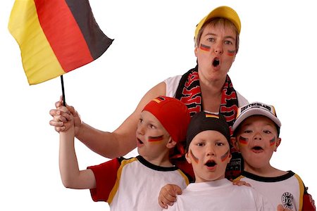 german fans Stock Photo - Budget Royalty-Free & Subscription, Code: 400-04972829