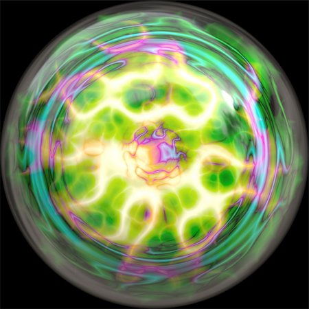 plasma - Plasma ball sphere of glowing lightning energy Stock Photo - Budget Royalty-Free & Subscription, Code: 400-04986397