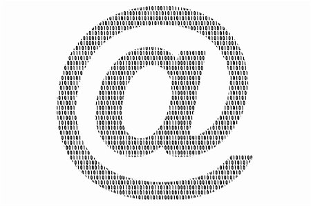 simsearch:400-04508643,k - Email on a white background with a symbol of this mail Stock Photo - Budget Royalty-Free & Subscription, Code: 400-04982145