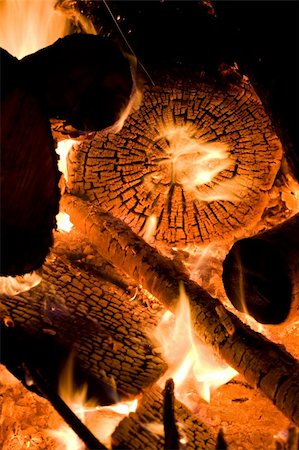 simsearch:614-03763965,k - Burning wood in big bonfire place Stock Photo - Budget Royalty-Free & Subscription, Code: 400-04982497
