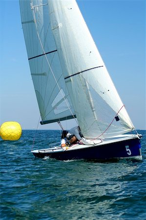 simsearch:400-04208691,k - Start of sailing race / yachting / actions of crew Stock Photo - Budget Royalty-Free & Subscription, Code: 400-04998308