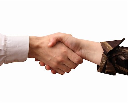 equality background hands - handshake, isolated on  white background Stock Photo - Budget Royalty-Free & Subscription, Code: 400-04992136