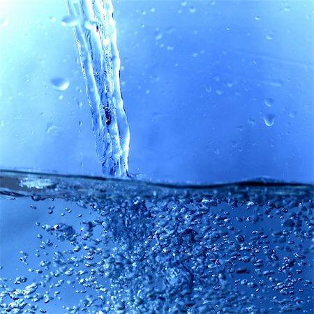 simsearch:400-05275951,k - great blue water splash close up macro Stock Photo - Budget Royalty-Free & Subscription, Code: 400-04992476
