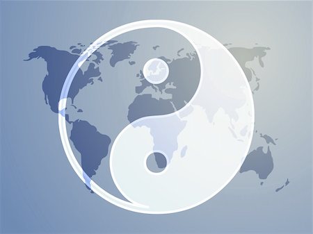 simsearch:400-04744928,k - Yin yang symbol oriental representation of duality Stock Photo - Budget Royalty-Free & Subscription, Code: 400-05005451