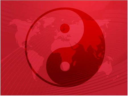 simsearch:400-04744928,k - Yin yang symbol oriental representation of duality Stock Photo - Budget Royalty-Free & Subscription, Code: 400-05005452