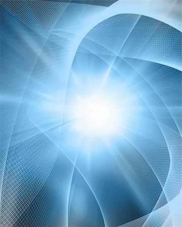 simsearch:400-05075451,k - abstract blue background with some smooth lines in it Stock Photo - Budget Royalty-Free & Subscription, Code: 400-05008319