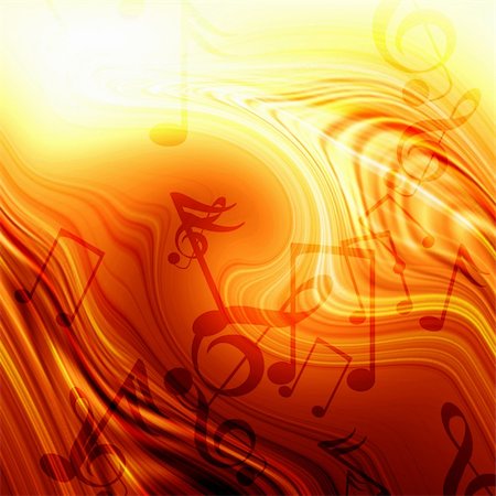 simsearch:400-05075451,k - Abstract flowing fire background with music Stock Photo - Budget Royalty-Free & Subscription, Code: 400-05000317