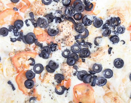 simsearch:400-04479187,k - background from the pizza with black olives Stock Photo - Budget Royalty-Free & Subscription, Code: 400-05015569