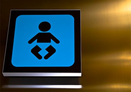 Baby toilet symbol Stock Photo - Budget Royalty-Free & Subscription, Code: 400-05017042
