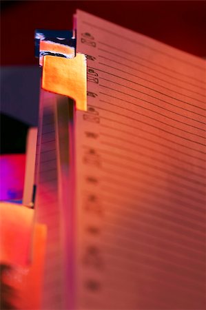 macro picture of open writing book for contacts Stock Photo - Budget Royalty-Free & Subscription, Code: 400-05019827