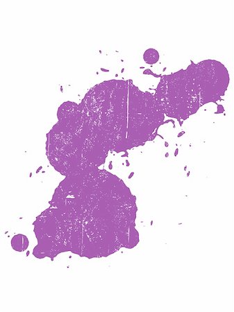 pouring ink vector - Grunge Splat -  Background is transparent so they can be overlayed on other Illustrations or Images. Stock Photo - Budget Royalty-Free & Subscription, Code: 400-05011109