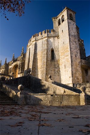 a bellow perspective of Tomar Monastery Stock Photo - Budget Royalty-Free & Subscription, Code: 400-05011295