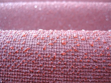 Droplets of water on a red roof after a rain Stock Photo - Budget Royalty-Free & Subscription, Code: 400-05012902