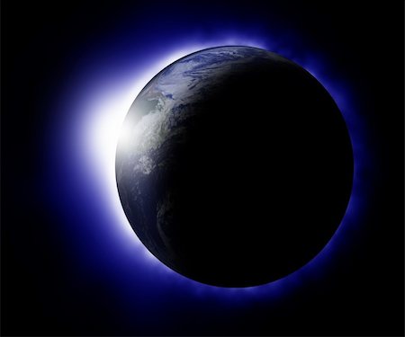eclipse - total solar eclipse Stock Photo - Budget Royalty-Free & Subscription, Code: 400-05013039