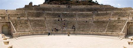 180 panorama of Roman amphitheater in Amman, Al-Qasr site, Jordan Stock Photo - Budget Royalty-Free & Subscription, Code: 400-05029713