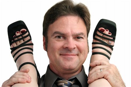 foot rings images - A man staying late at the office to have a workplace affair. Stock Photo - Budget Royalty-Free & Subscription, Code: 400-05021902