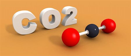 periodic table - a 3d render of a carbon dioxide molecule Photographie de stock - Aubaine LD & Abonnement, Code: 400-05022673
