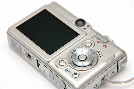 simsearch:400-04294580,k - A 5MP Generic looking Digital Camera without any brands marking Stock Photo - Budget Royalty-Free & Subscription, Code: 400-05036041